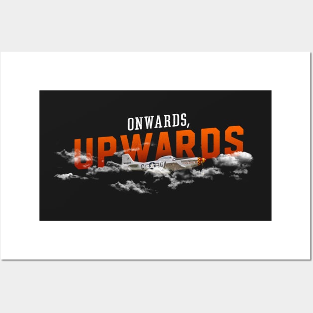 Onwards Upwards Wall Art by gutsandglory